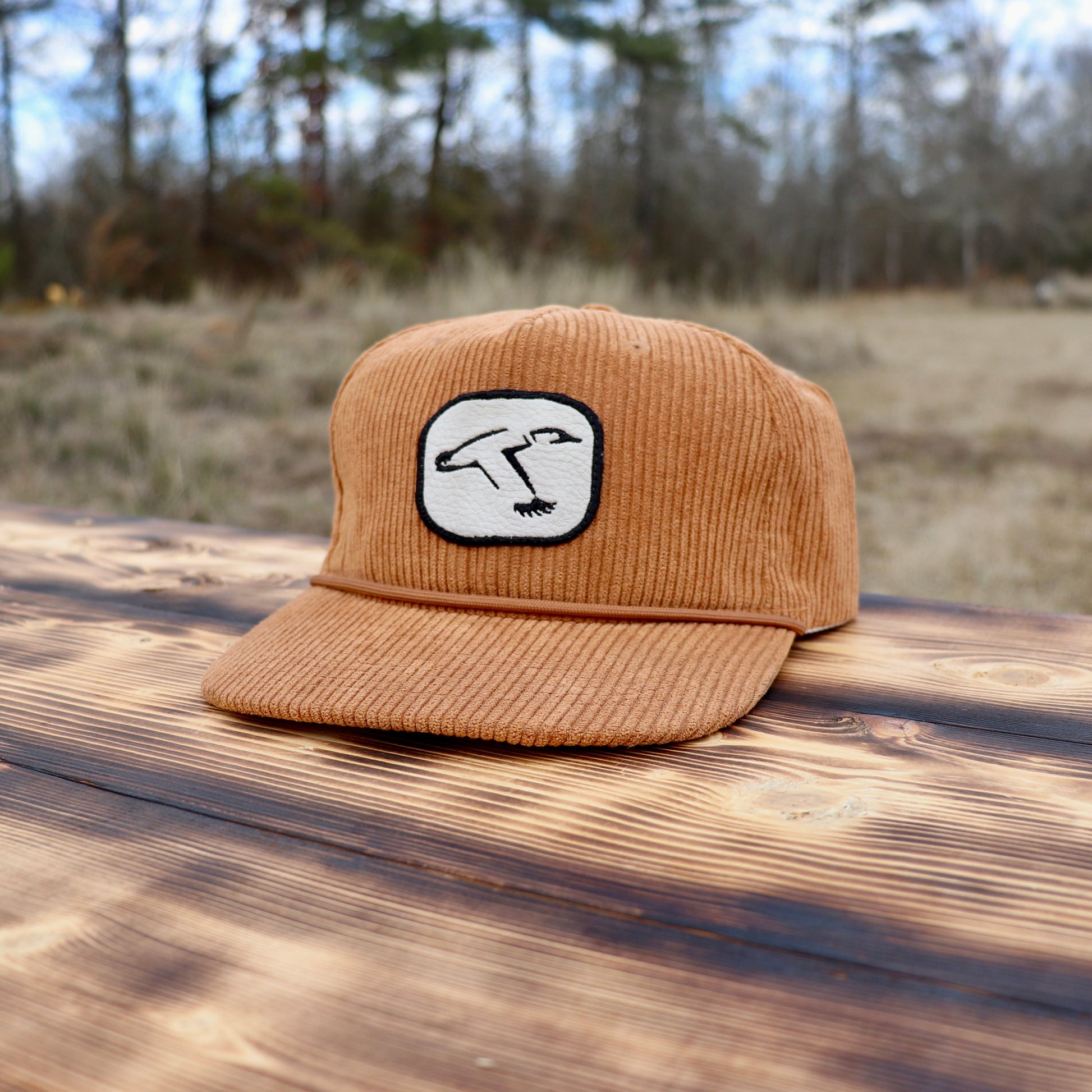 Corduroy Duck Logo Hat, Waterfowl Lifestyle Apparel.