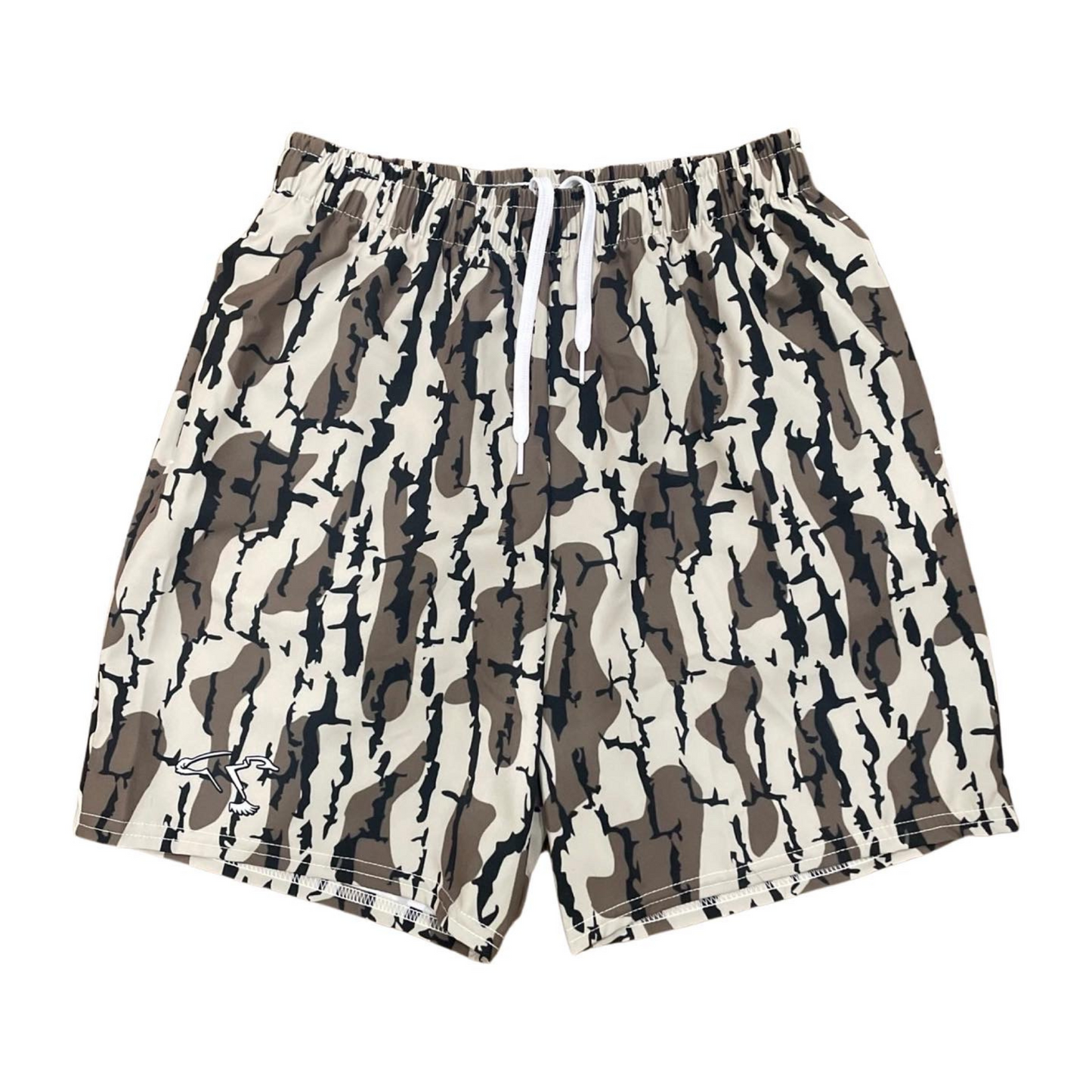 Duck Camo Swim Shorts, Waterfowl Lifestyle Apparel.